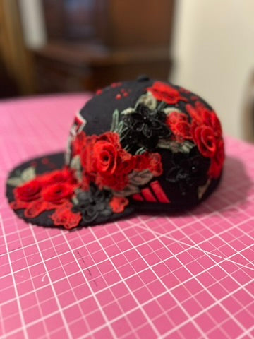 Custom Embellished Texas Tech Hat