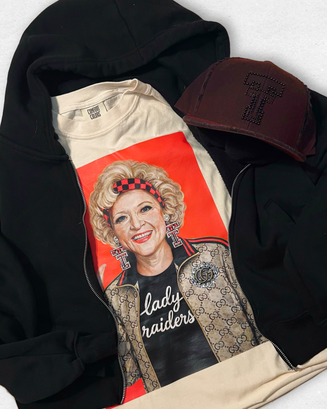 Betty White Texas Tech Lady Raiders Collection