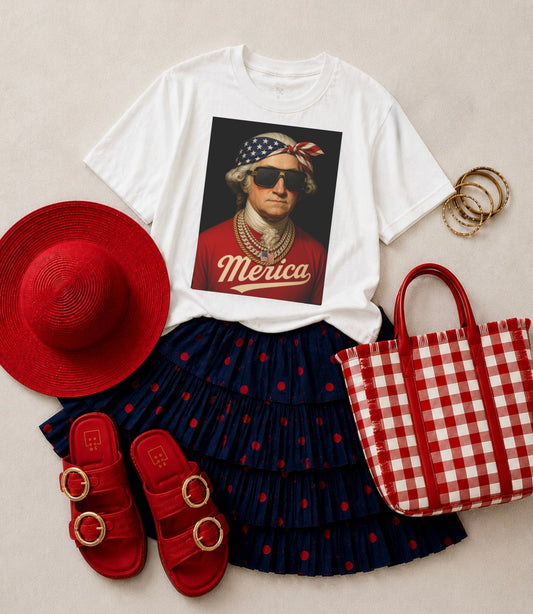 SOLD OUT George Washington Americana Tee