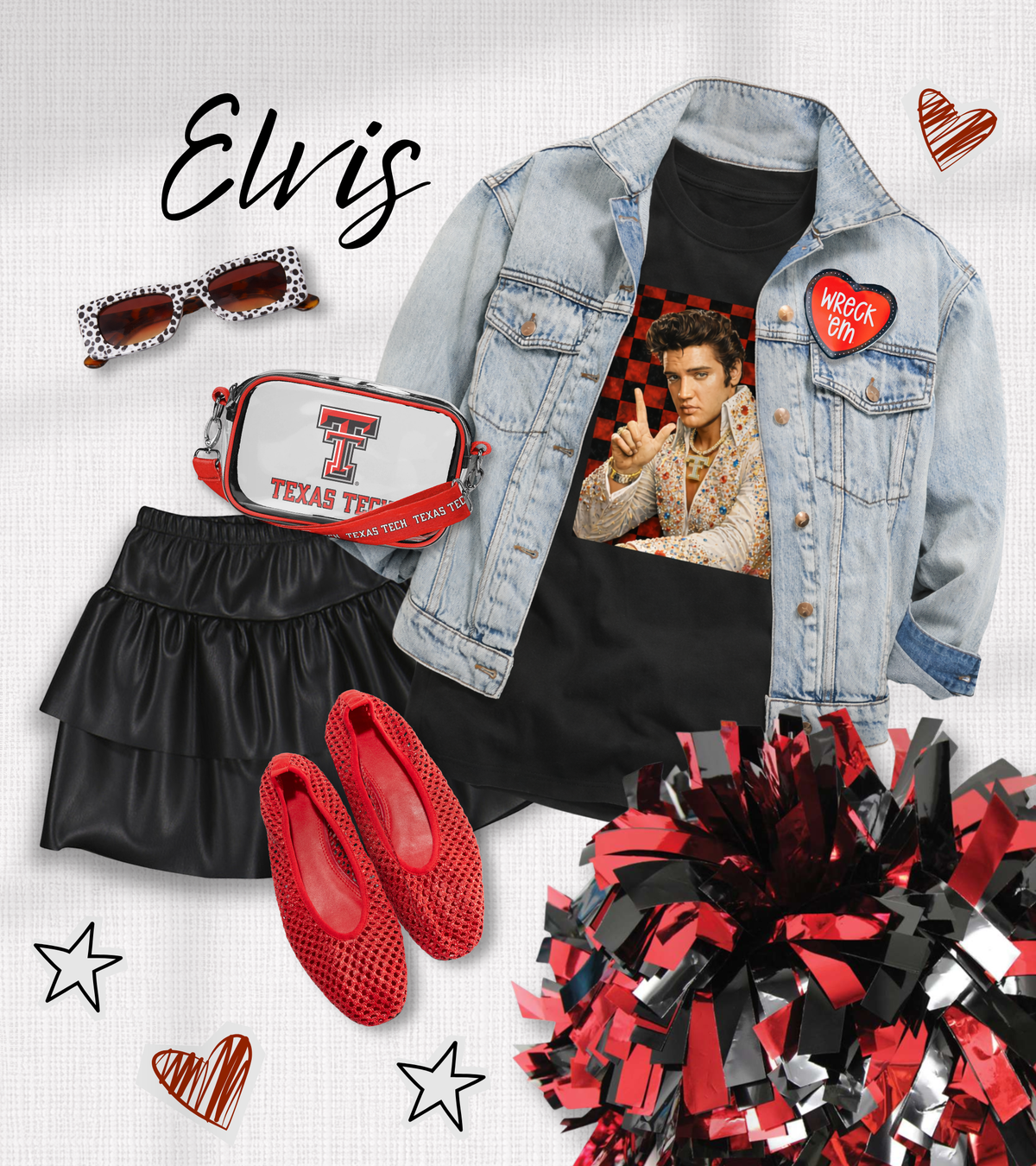 Elvis Texas Tech Red Raiders Collection