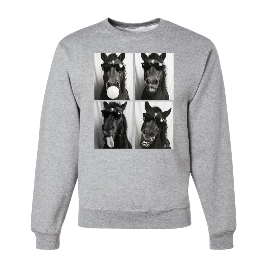 Choose Your Mascot Photo Booth Sweatshirt