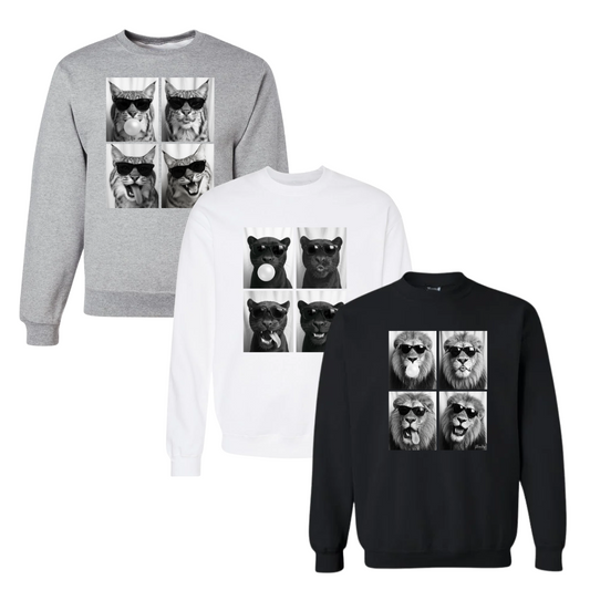 Choose Your Mascot Photo Booth Sweatshirt